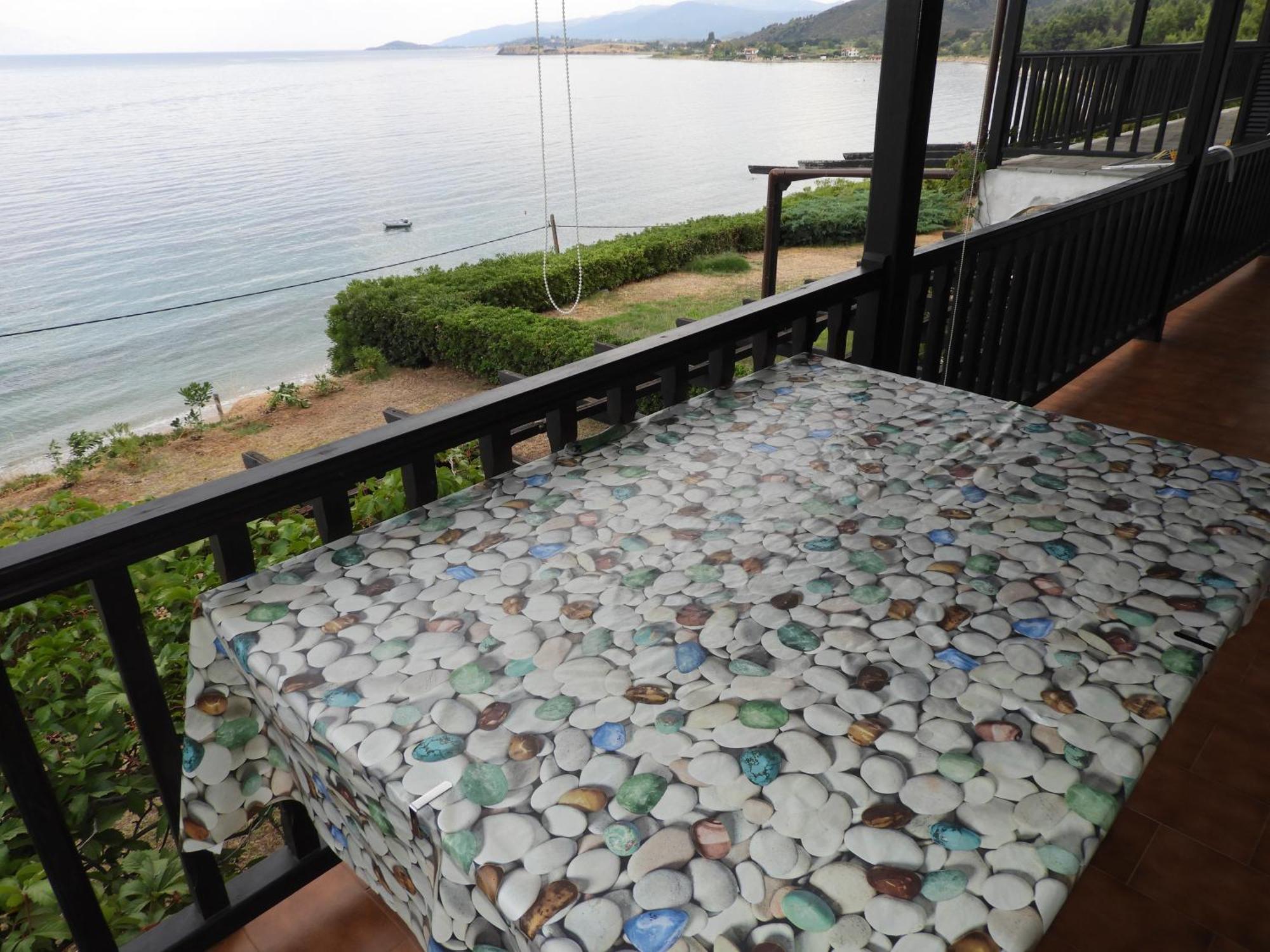 Sangue Blu Beachfront Villa Apartment 아이오스 니콜라오스 외부 사진