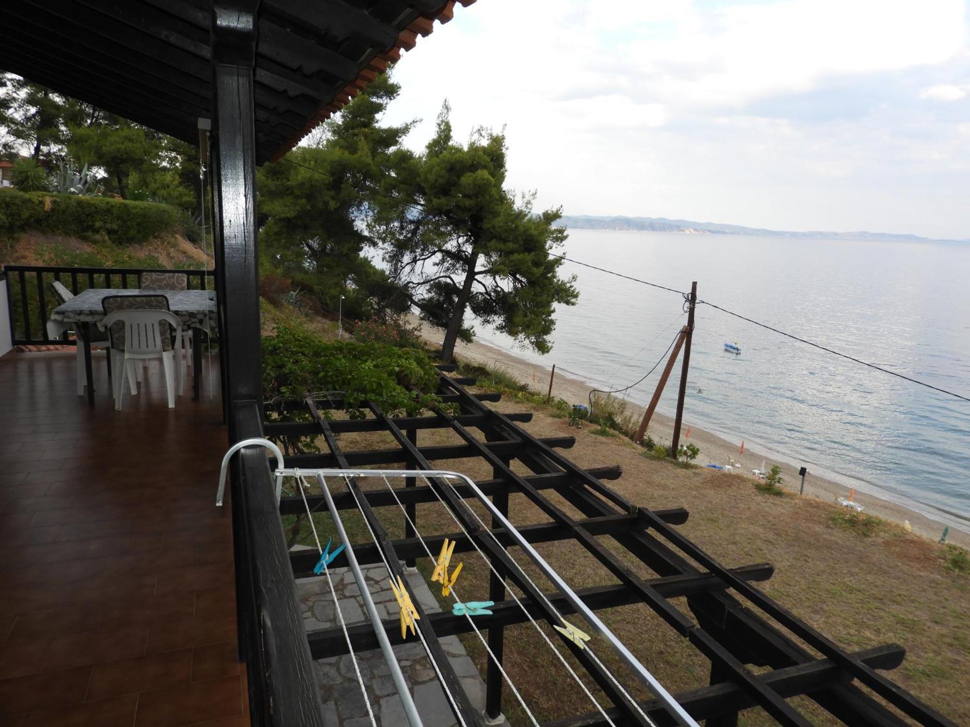 Sangue Blu Beachfront Villa Apartment 아이오스 니콜라오스 외부 사진