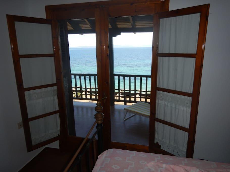Sangue Blu Beachfront Villa Apartment 아이오스 니콜라오스 외부 사진