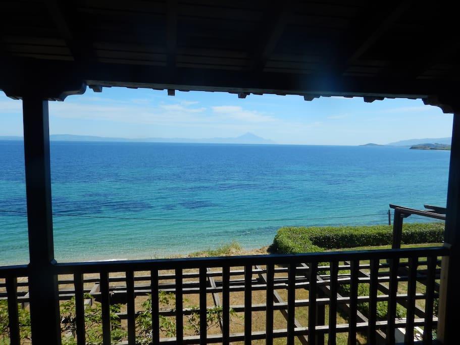Sangue Blu Beachfront Villa Apartment 아이오스 니콜라오스 외부 사진