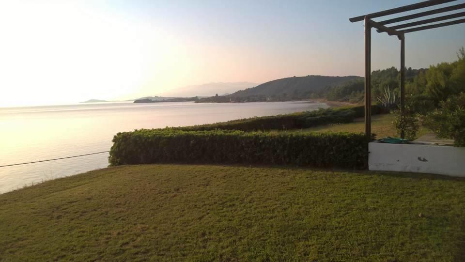 Sangue Blu Beachfront Villa Apartment 아이오스 니콜라오스 외부 사진