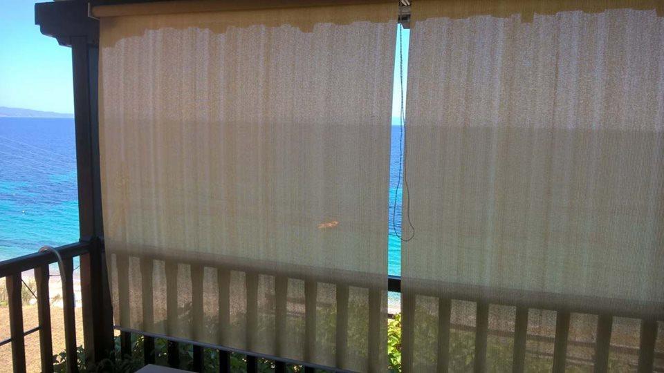 Sangue Blu Beachfront Villa Apartment 아이오스 니콜라오스 외부 사진